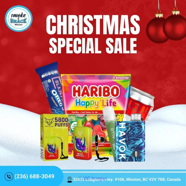 Buy Snacks Online in Mission | Smoke2Snack Christmas Sale Offers