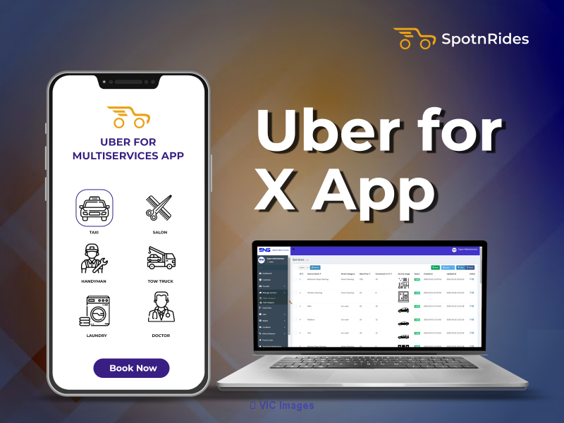 Uber for X Script App Development - Custom On-Demand Service Solutions