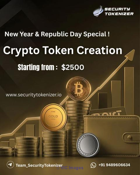 New Year & Republic Day Mega Deal – Crypto Token Creation from Just $2