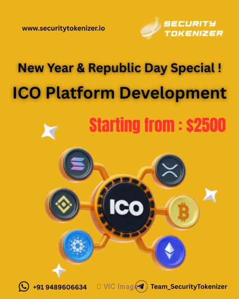 Republic Day Offer: End-to-End ICO Development  Starting at $2500