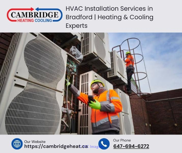 HVAC Installation Services in Bradford | Heating & Cooling Experts