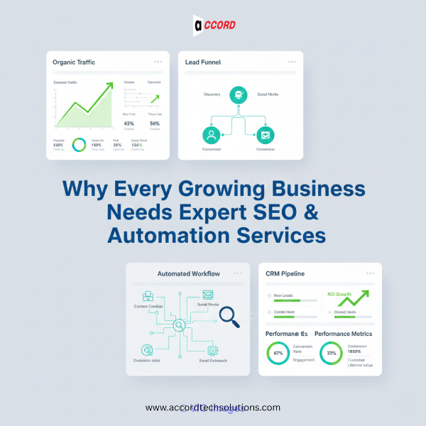 Why Expert SEO and Automation Services Are Essential for Every Growing