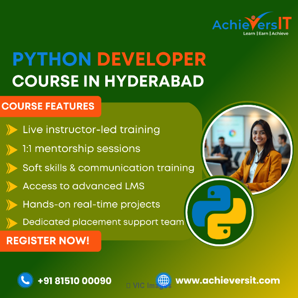 Python Full Stack Course Training in Hyderabad - AchieversIT