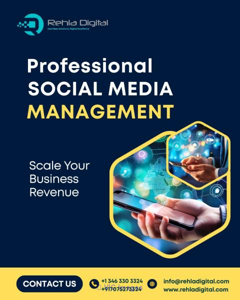 Professional Social Media Management to Scale Your Business Revenue