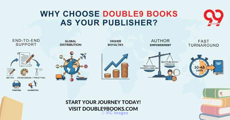 Why choose Double9 Books as your publisher 