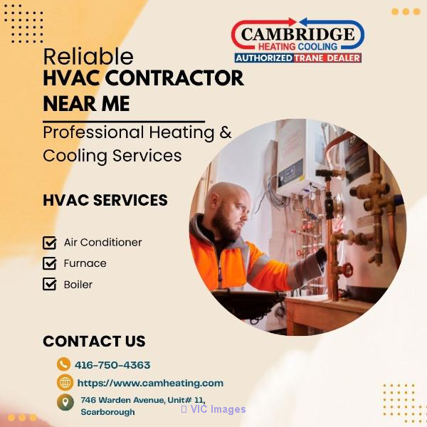 Reliable HVAC Contractor Near Me – Professional Heating & Cooling Serv