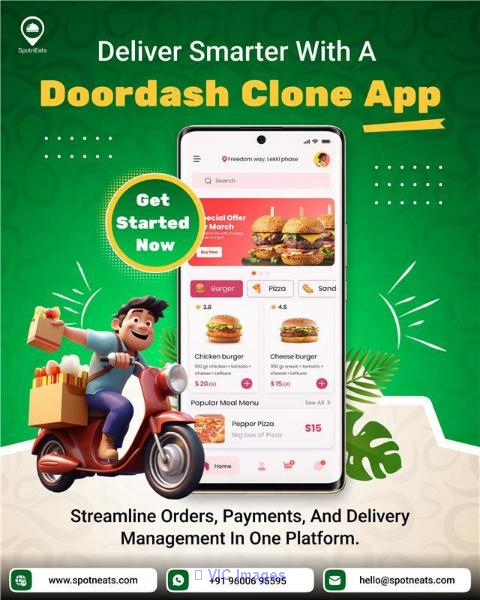 Start Your Own Food Delivery Platform Like DoorDash