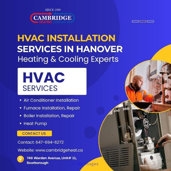 HVAC Installation Services in Hanover | Heating & Cooling Experts