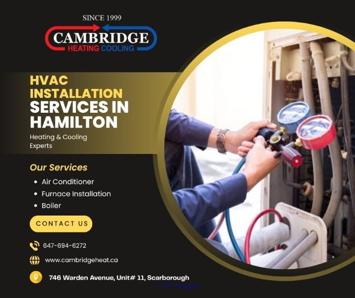 HVAC Installation Services in Hamilton | Heating & Cooling Experts