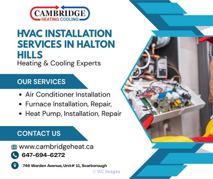 HVAC Installation Services in Halton Hills | Heating & Cooling Experts
