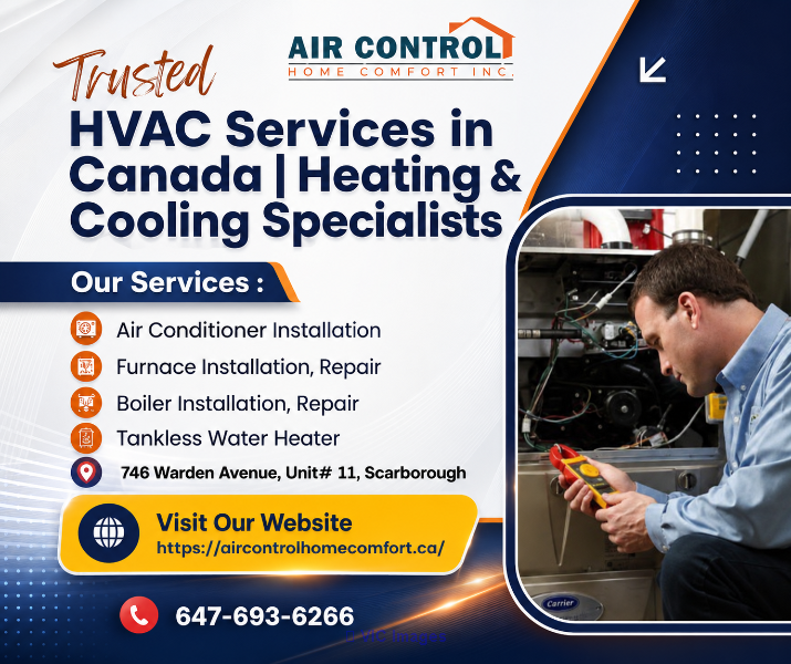 Trusted HVAC Services in Canada | Heating & Cooling Specialists