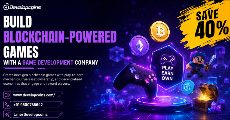Build Blockchain-Powered Games with a Game Development – Save 40% 