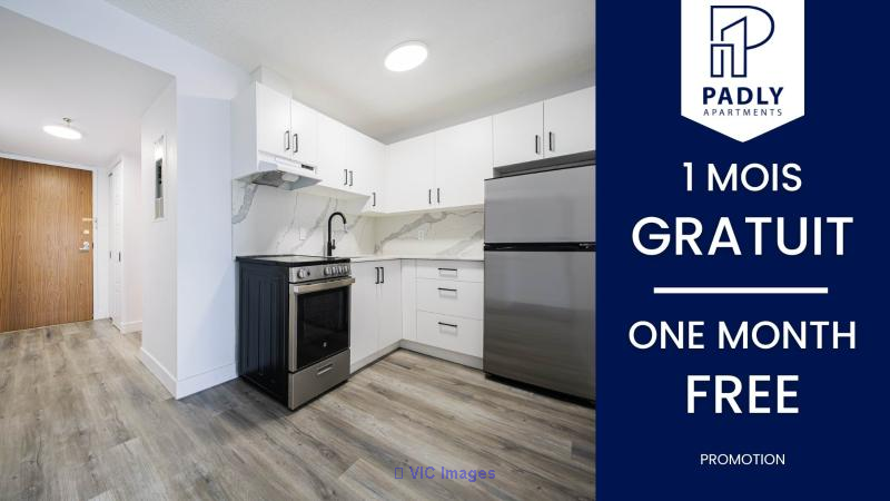 1 MONTH FREE - Downtown Montreal Studio & 1-Bdr, Gym, Pool…
