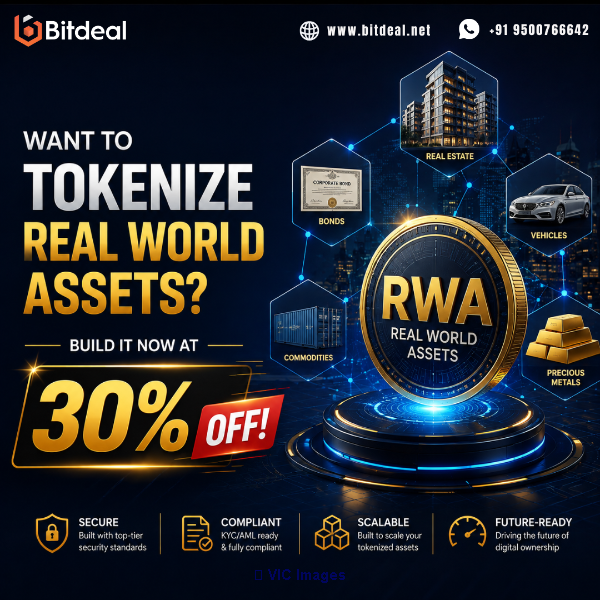 Want to Tokenize Real World Assets? Build It Now at 30% OFF!