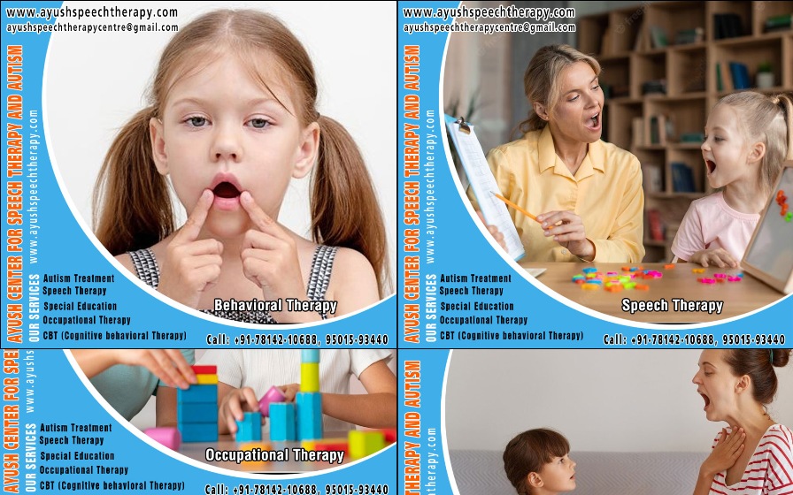 Autism Treatment, Speech Therapy, Hearing Aid Centre for Kids & Children in Ludhiana Punjab https://www.ayushspeechtherapy.com +91-7700007423, 8699877