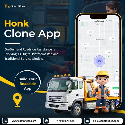 Start Your Roadside Assistance Business with a Honk Clone