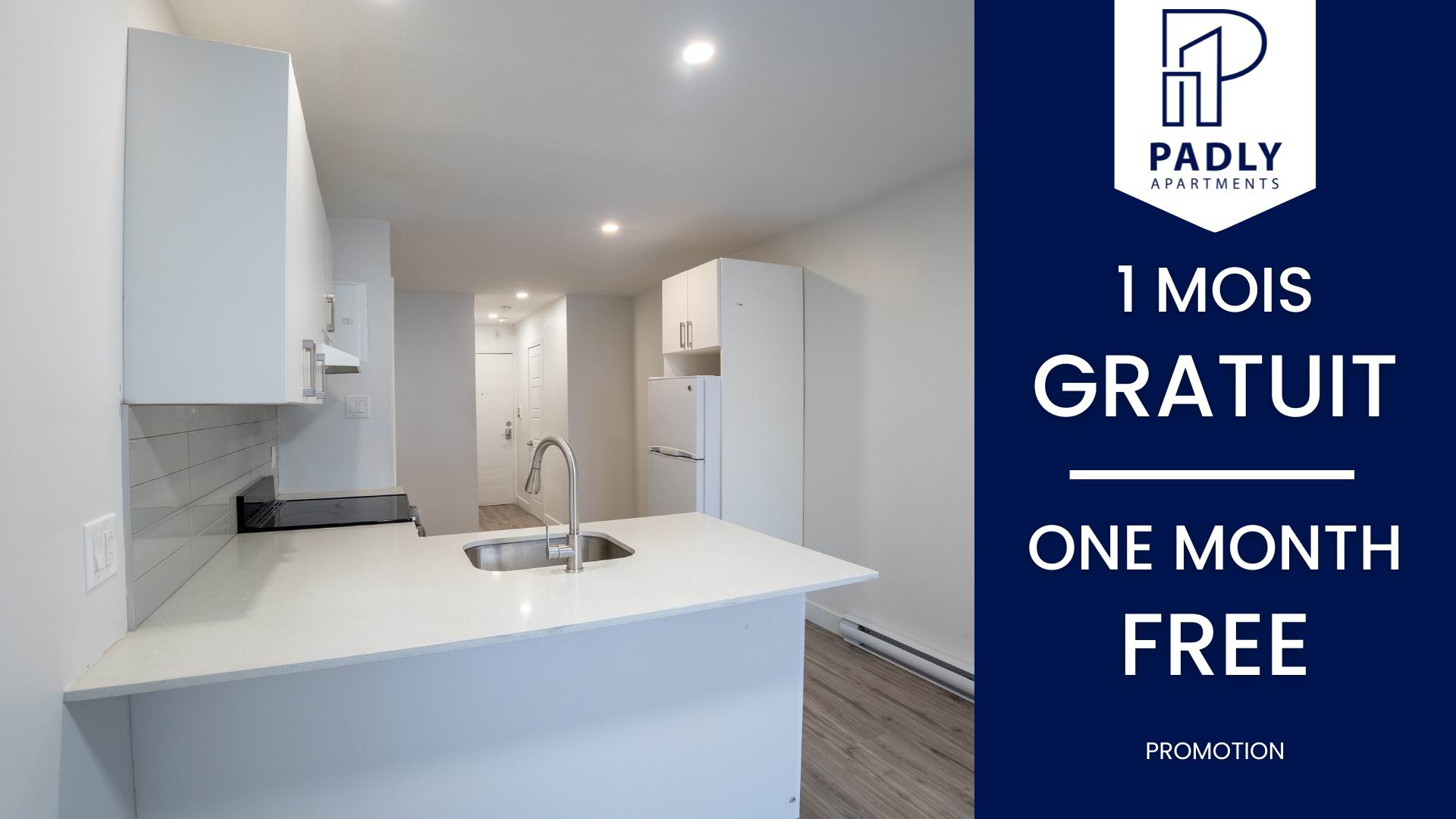 Affordable Modern Studios Near Viau Metro – $940 Monthly / Studios Modernes Abordables Près du Métro Viau – 940 $ par Mois