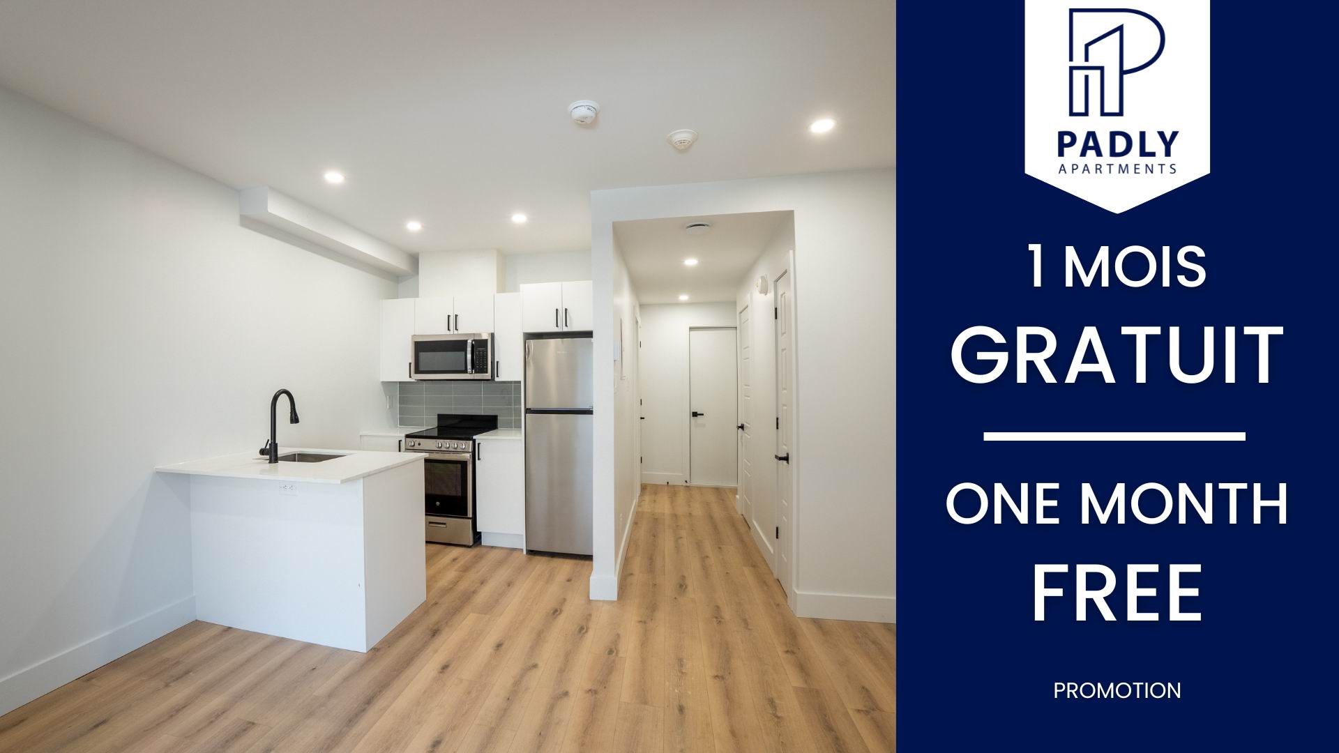 Renovated Studios in HOMA – Move-In Ready with 1 Month Free Offer / Studios Rénovés à HOMA – Emménagement Immédiat avec 1 Mois Gratuit