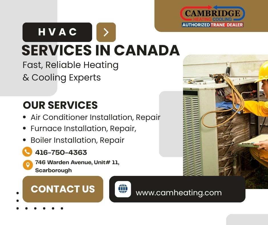HVAC Services in Canada | Fast, Reliable Heating & Cooling Experts