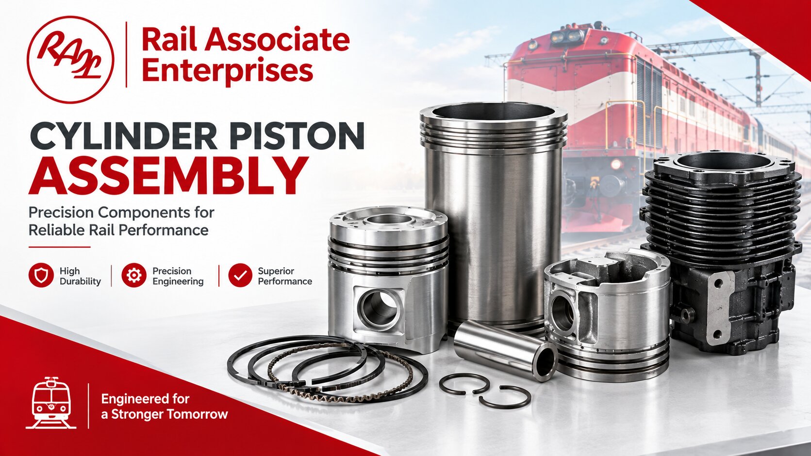 Engineering Components for Locomotive Cylinder Systems