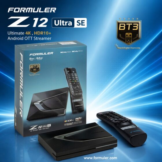 Formuler Z12 Ultra SE | MYTVOnline4 | 4K Android Streamer