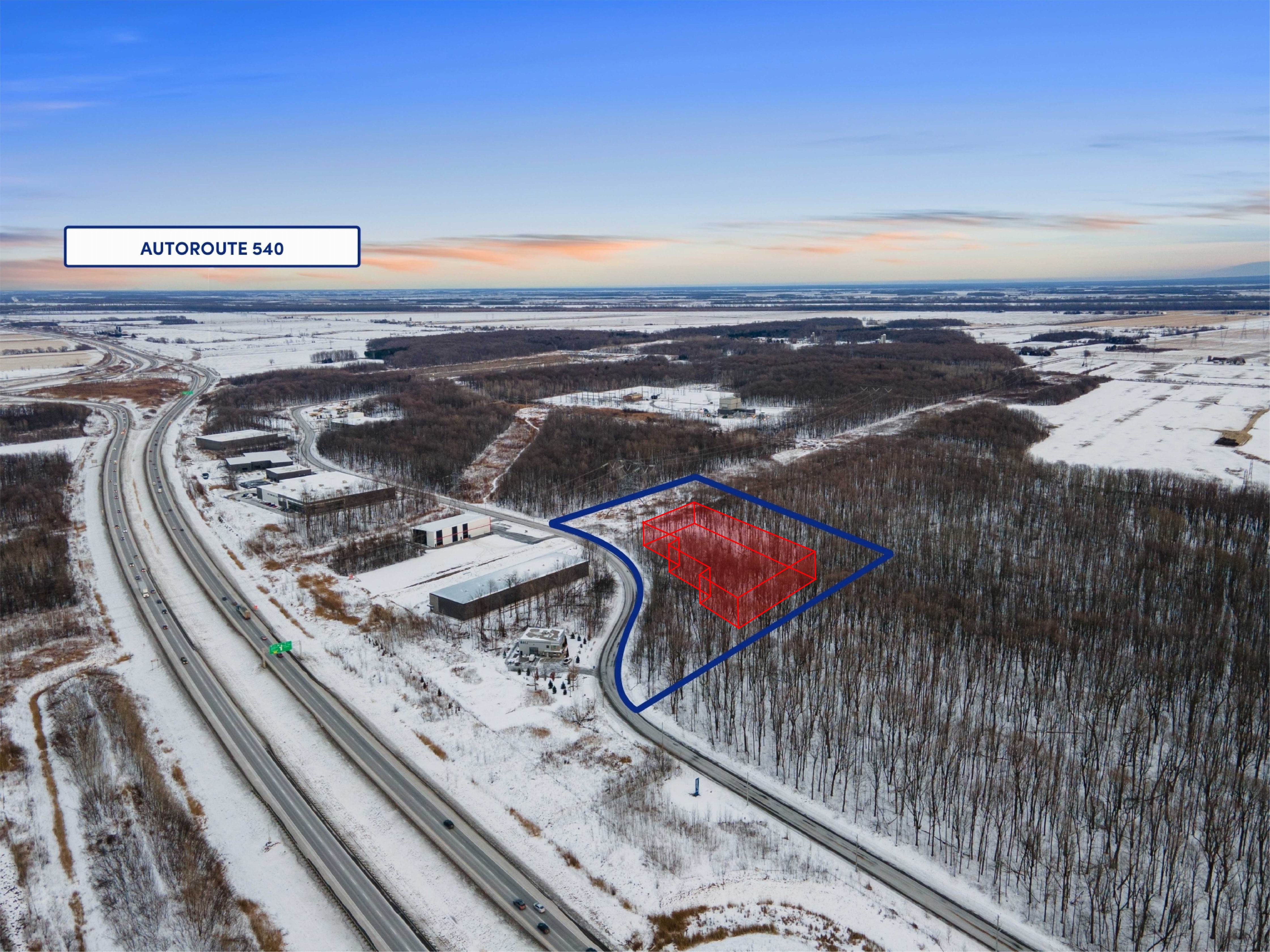 Valleyfield Industrial Ecopark - New space for sale/rent
