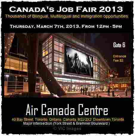 The Multilingual Job Fair Canada March 7th 2013 - Photo 1