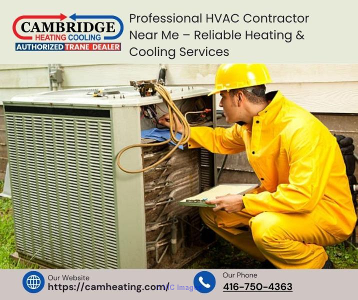 Professional HVAC Contractor Near Me  Reliable Heating & Cooling Serv