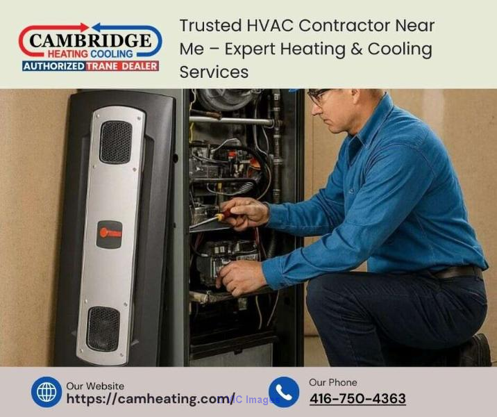Trusted HVAC Contractor Near Me  Expert Heating & Cooling Services