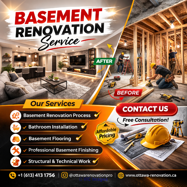 Ottawa Basement Renovations | Custom Designs, Affordable Pricing  - Photo 2