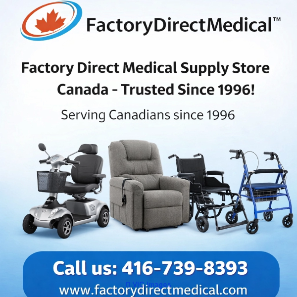 Factory Direct Medical  Canada`s Trusted Home Health & Mobility Equip - Photo 3