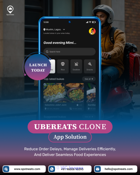 Launch an Uber Eats-Like Food Delivery Platform in No Time - Photo 1