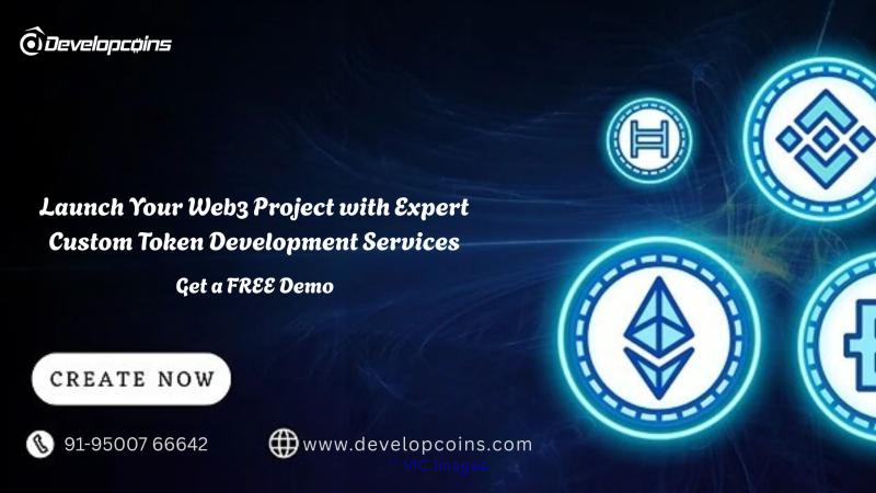 Launch Your Web3 Project with Expert Custom Token Development Services - Photo 1