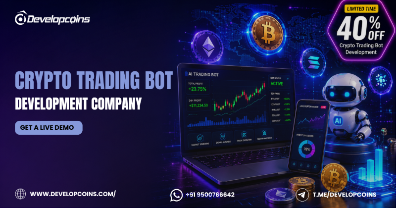 Crypto Trading Smart Automation with AI Crypto Trading Bot Development - Photo 1