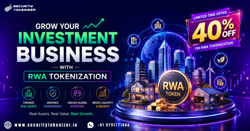 Grow Your Investment Business with 40% OFF RWA Tokenization - Photo 1