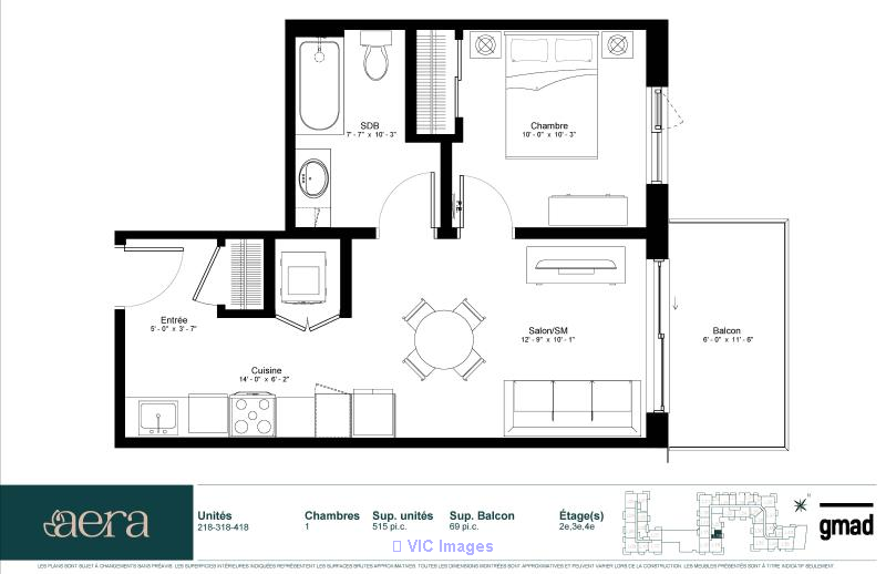 Aera St-Hilaire - 1-bedroom condo Immediate occupancy - Photo 3
